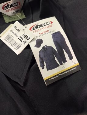 NWT Elbeco Long Sleeve 2XL Basic Duty Uniform